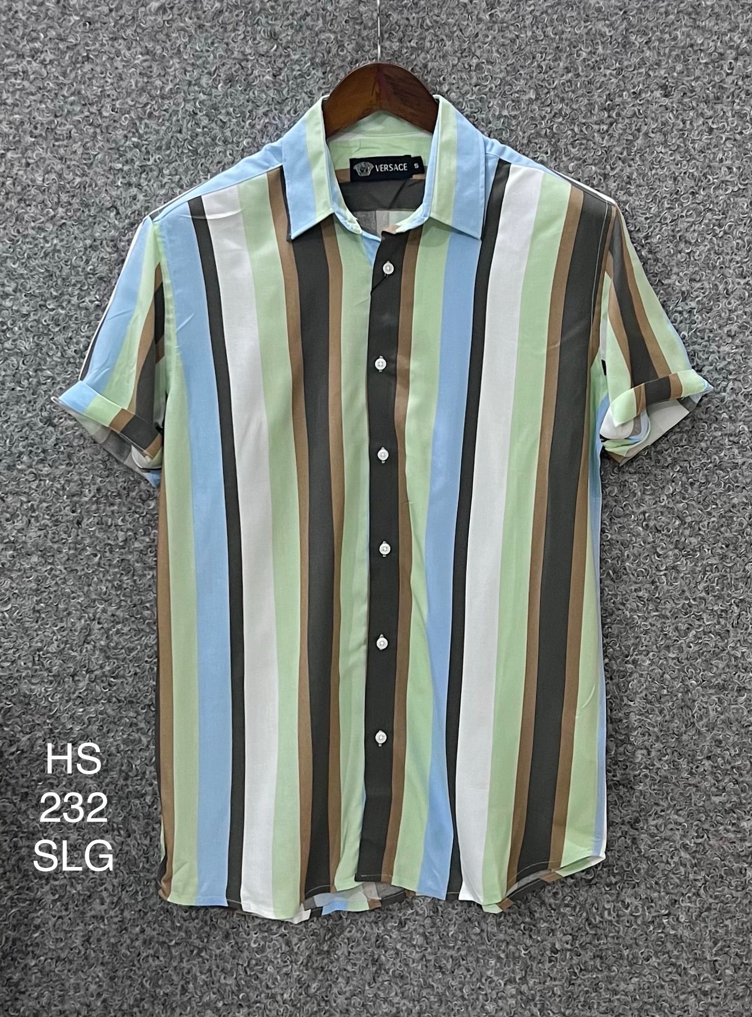 Classic Hawaiian Stripe Shirt HPS 232