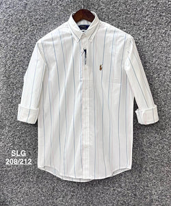 Premium Stripe Full Sleeve Shirt | Stripe Shirt | Shirtology Bangladesh