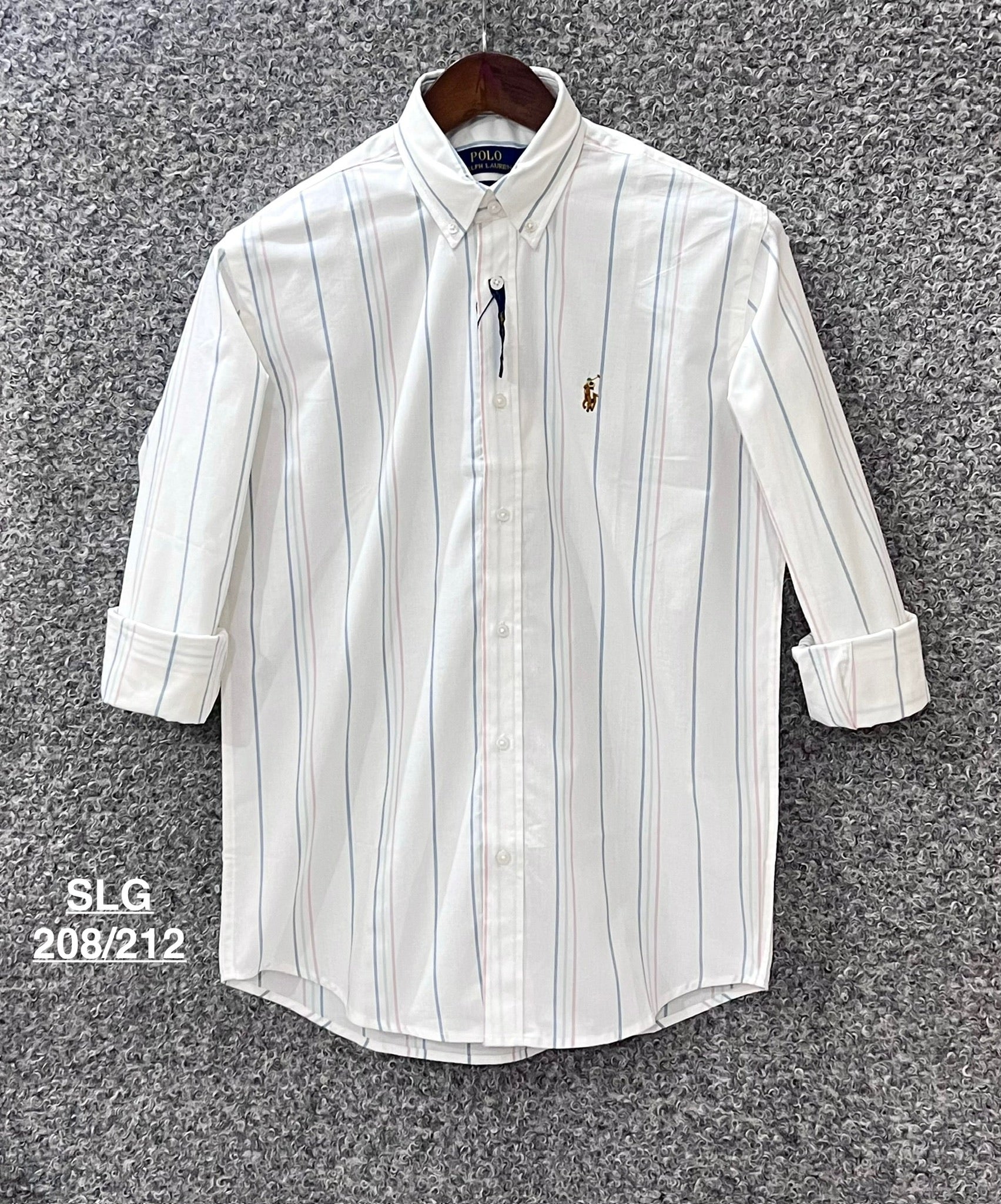 Premium Stripe Full Sleeve Shirt | Stripe Shirt | Shirtology Bangladesh