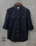 Premium Double Pocket Check Shirt LVCD 109