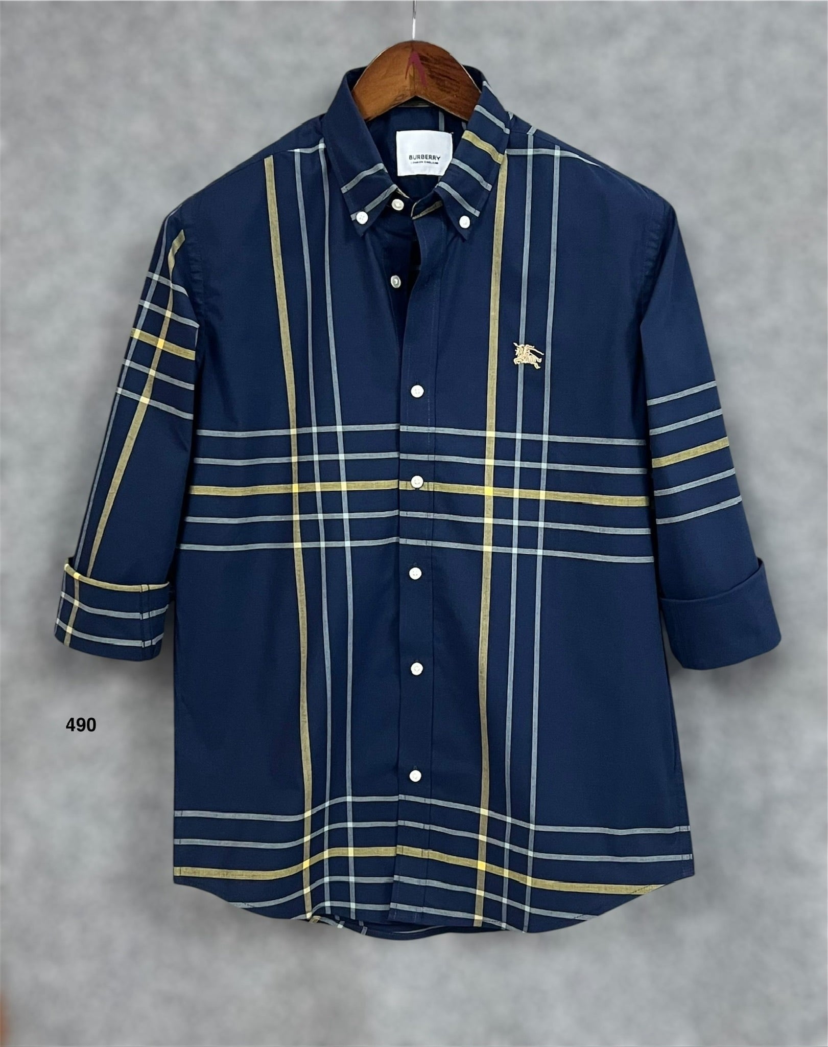 Signature Check Shirt BRC Premium with box 490/452