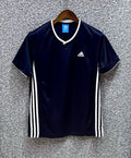 premium side panel stripe jersey tshirt ADSP Navy | Shirtology Bangladesh