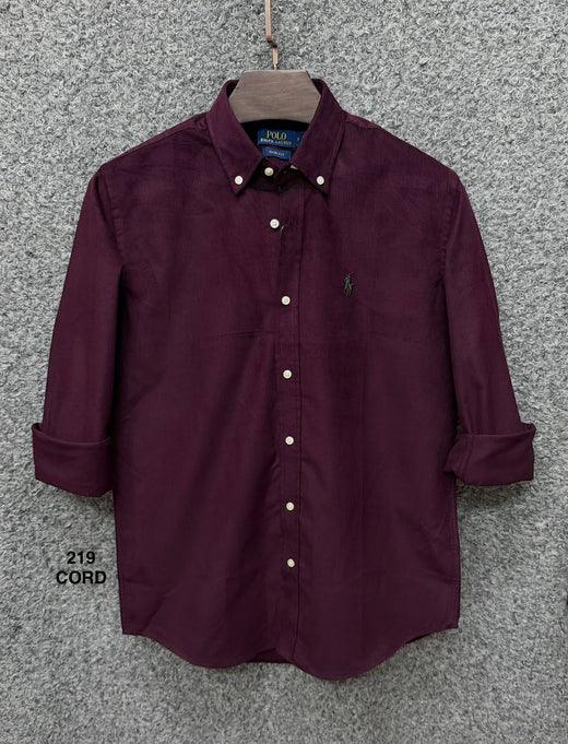 Elite Corduroy Button-Down Shirt Cord 219