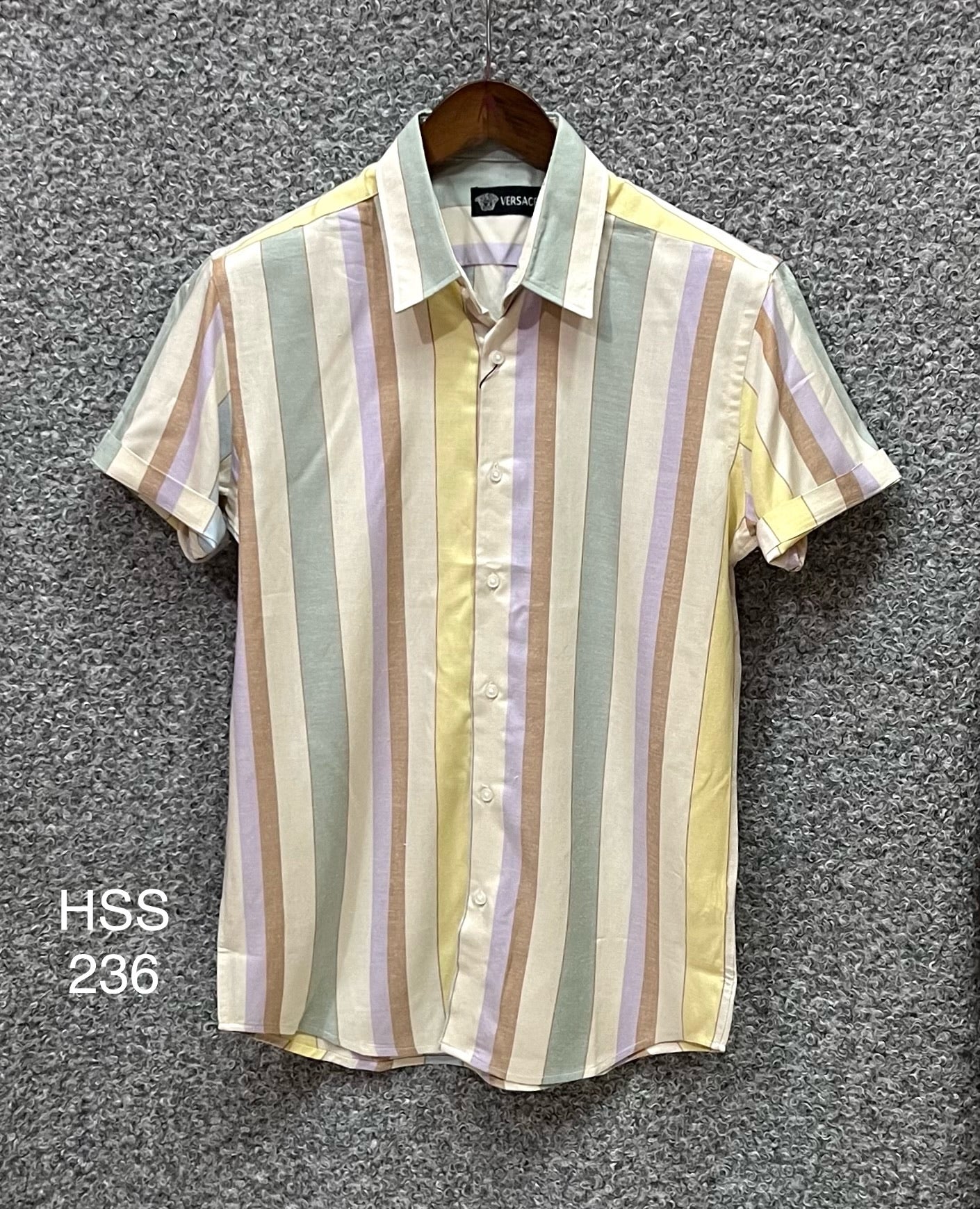 Classic Hawaiian Stripe Shirt HPS 236