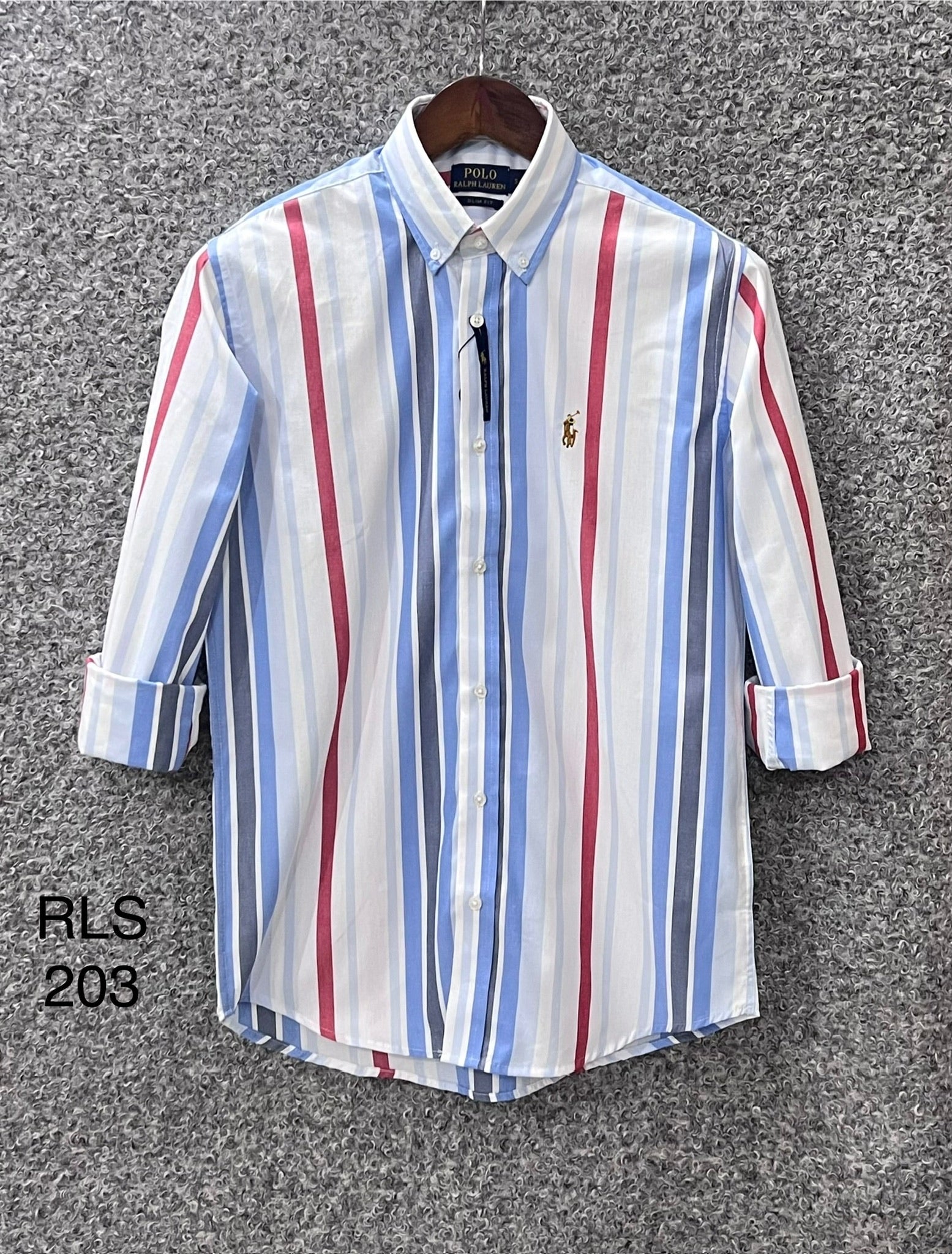 Premium Stripe Full Sleeve Shirt  RLST 203