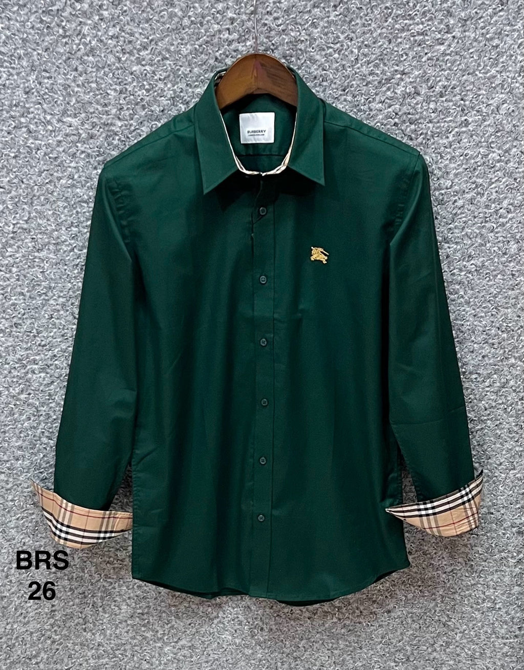 Signature Solid Shirt BRS oxford shirt Green | Shirtology Bangladesh