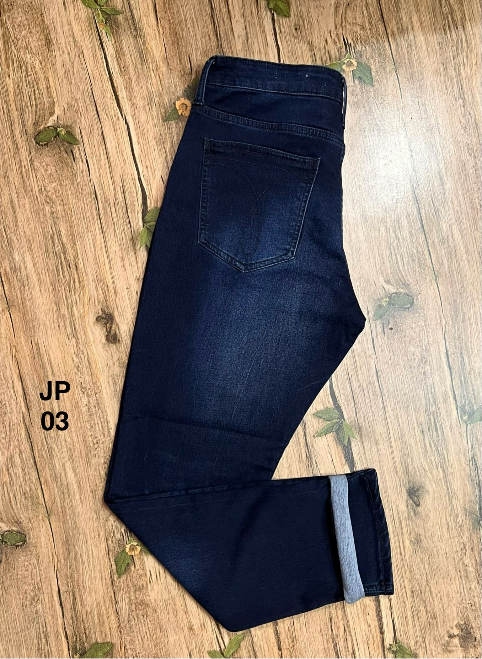 Premium Knit Denim Pant – Slim Fit Semi Narrow DNM