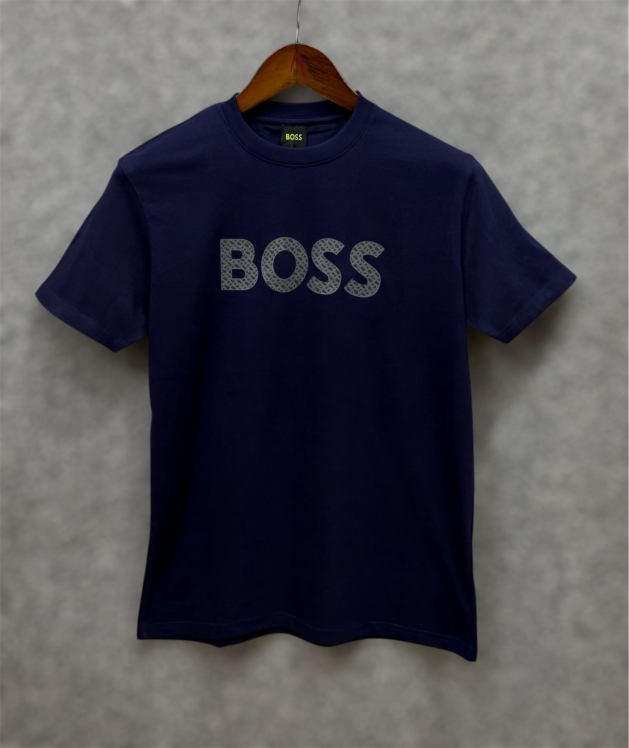 Premium Stone Print Tshirt HBSPT Navy | Shirtology Bangladesh