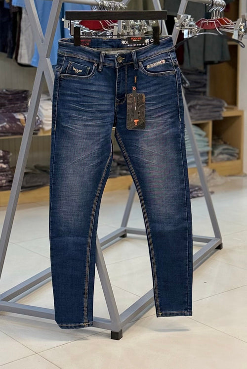 dusty blue 5 Pocket Low-Rise Ankle Length Jeans RJ5903 | Denim pant | Shirtology Bangladesh