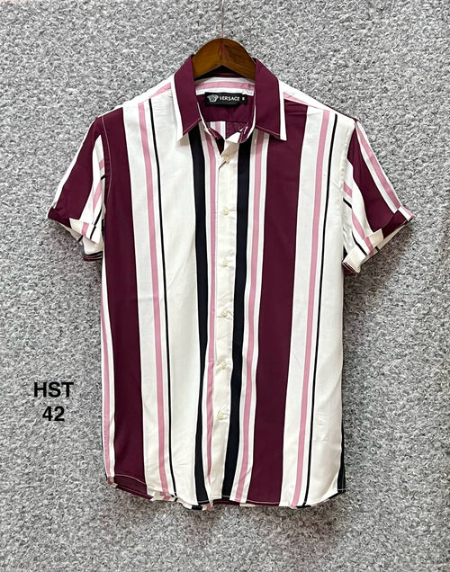 Classic Hawaiian Stripe Shirt | Hawaii Shirt | Shirtology Bangladesh