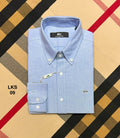 Premium Solid Oxford Cotton Shirt Sky | Solid Shirt | Shirtology Bangladesh
