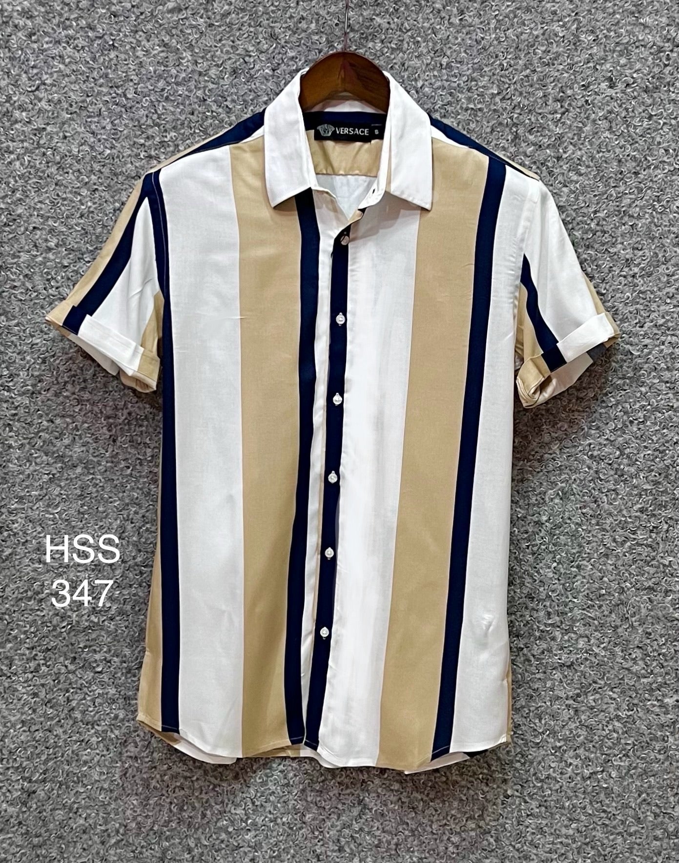 Classic Hawaiian Stripe Shirt HPS 347