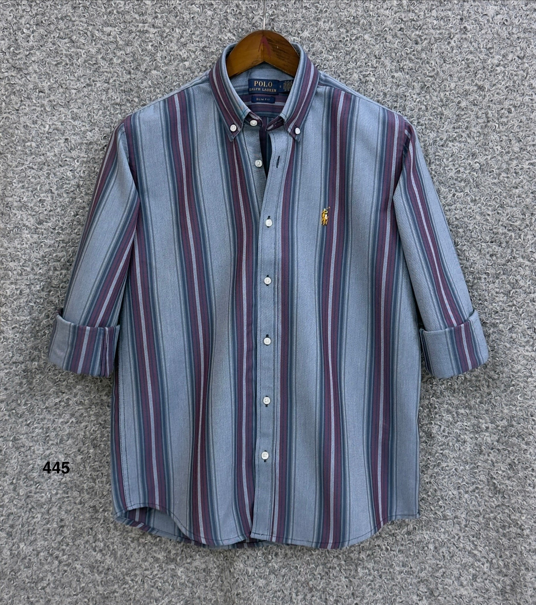 Premium Stripe Full Sleeve Shirt / 445 | Stripe Shirt | Shirtology Bangladesh