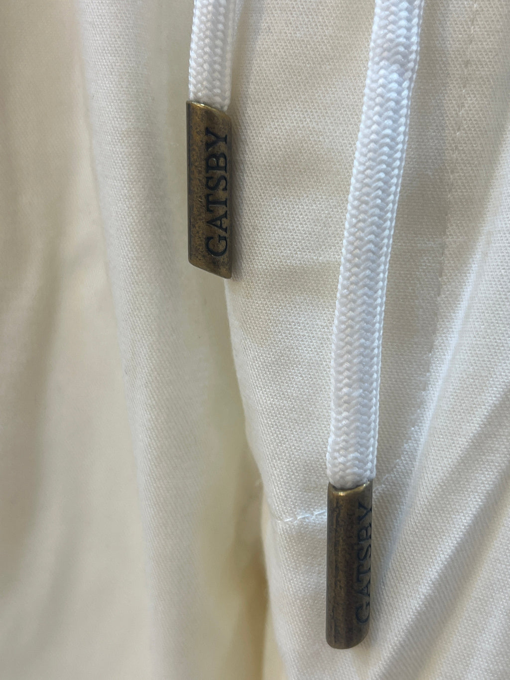 GATSBY Men's Premium off-White Linen-Blend Drawstring pajama – Slim Fit Casual Pants P322