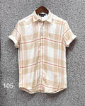 Premium Short Sleeve Check Shirt | Shirtology Bangladesh