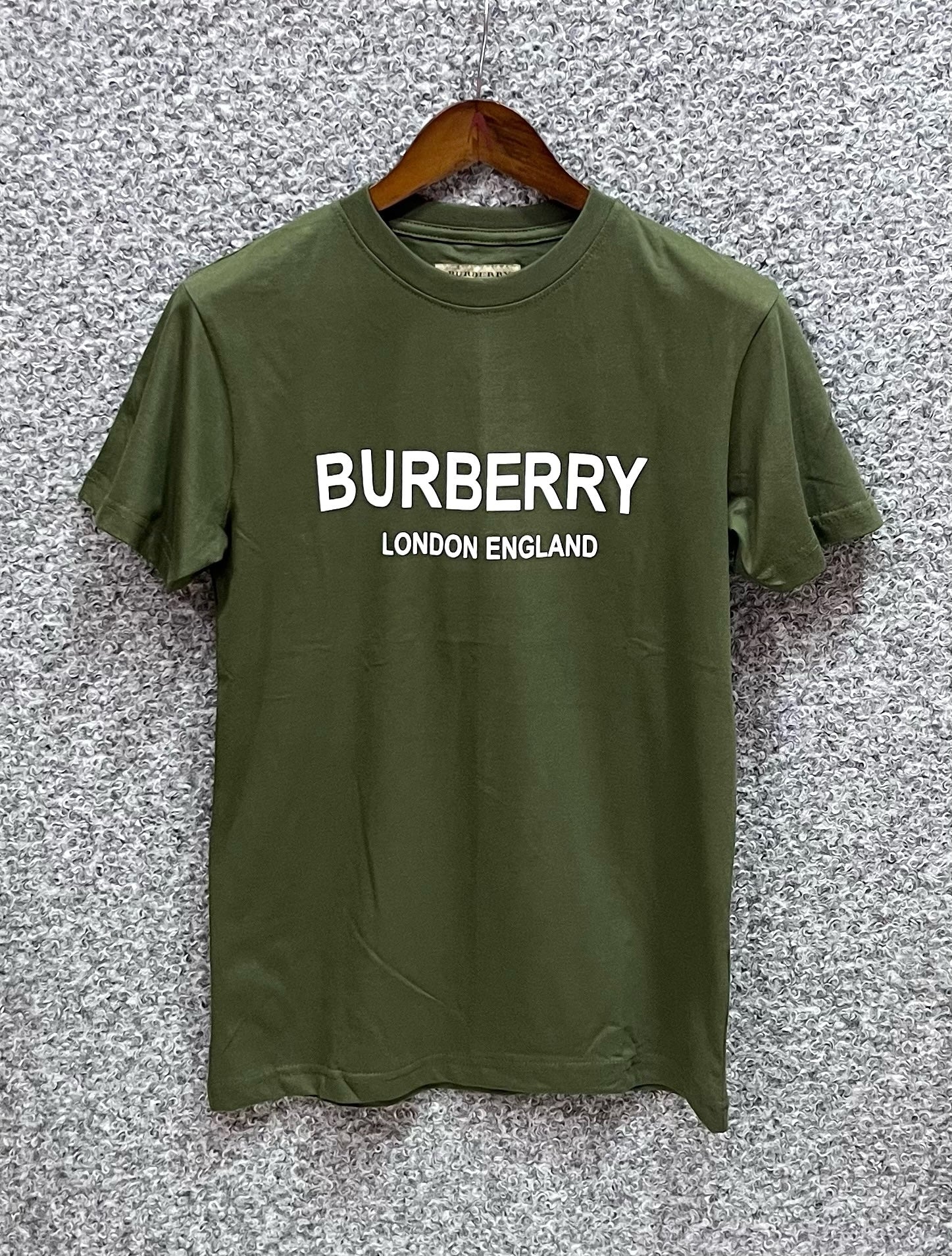 Premium Print Tshirt BRB London Olive | Shirtology Bangladesh