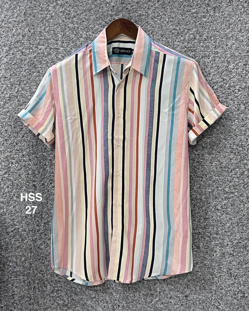 Classic Hawaiian Stripe Shirt | Hawaii Shirt | Shirtology Bangladesh