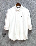 Premium Solid Oxford Cotton Shirt white | Solid Shirt | Shirtology Bangladesh