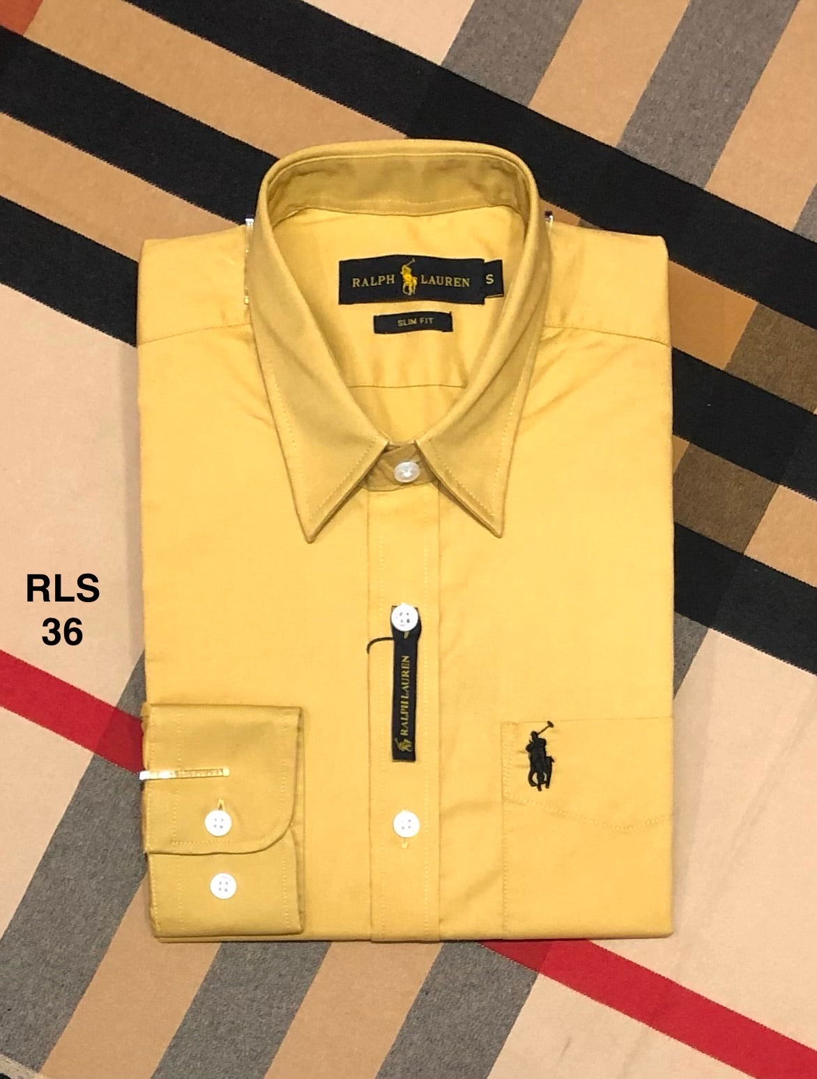 Premium Solid Stretch Cotton Shirt Yellow | Solid Shirt | Shirtology Bangladesh