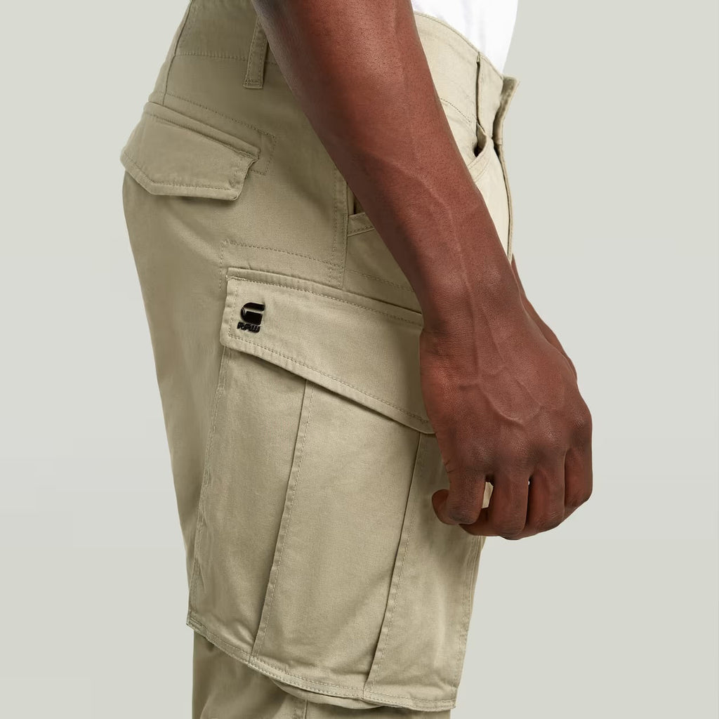 Rovic Zip 3D Tapered Pants Khaki