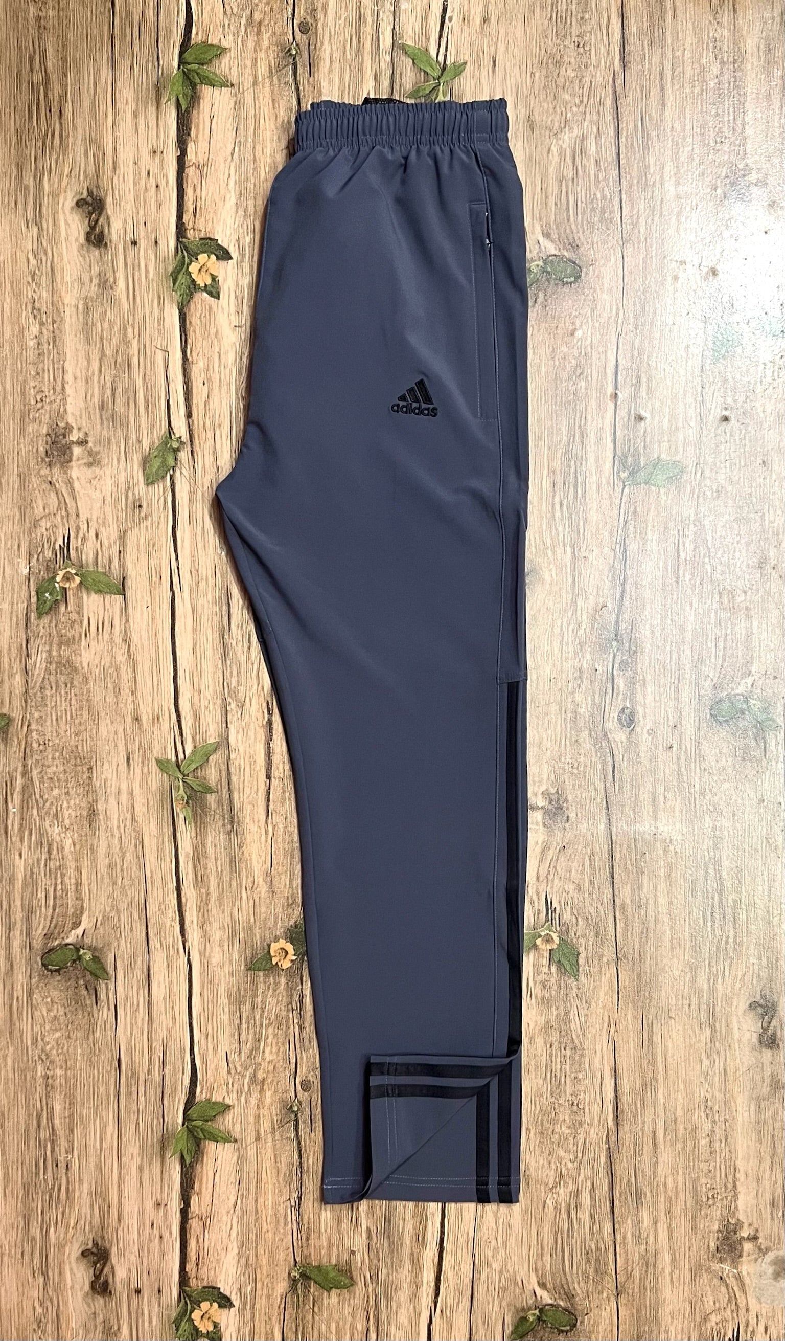 Performance Three-Stripe Half Style Track Pants Ash Black | Trackpant | Shirtology Bangladesh
