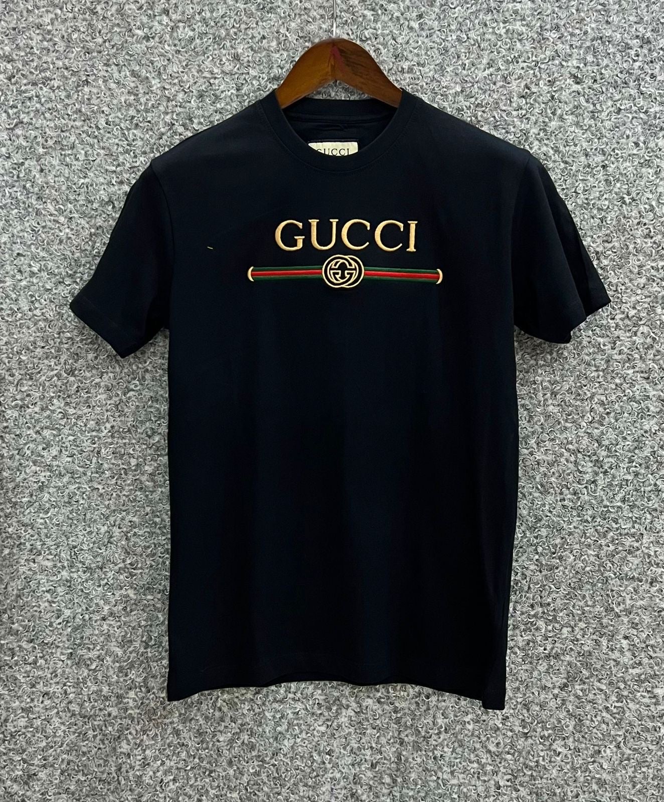 Premium Embroidery Tshirt GCCT Black | Shirtology Bangladesh