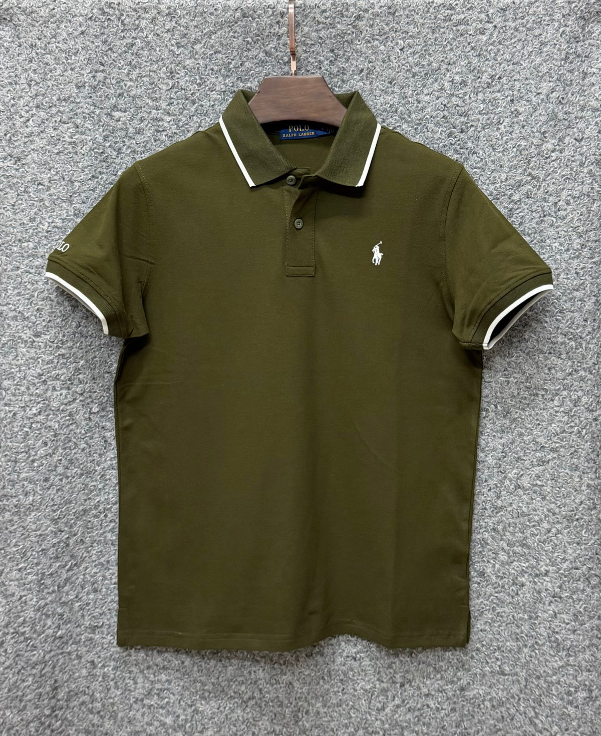 Classic Sophisticated Polo TShirt RLTP Olive