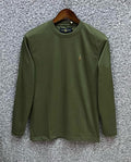 Premium Long Sleeve Tshirt RLLT Olive | Shirtology Bangladesh