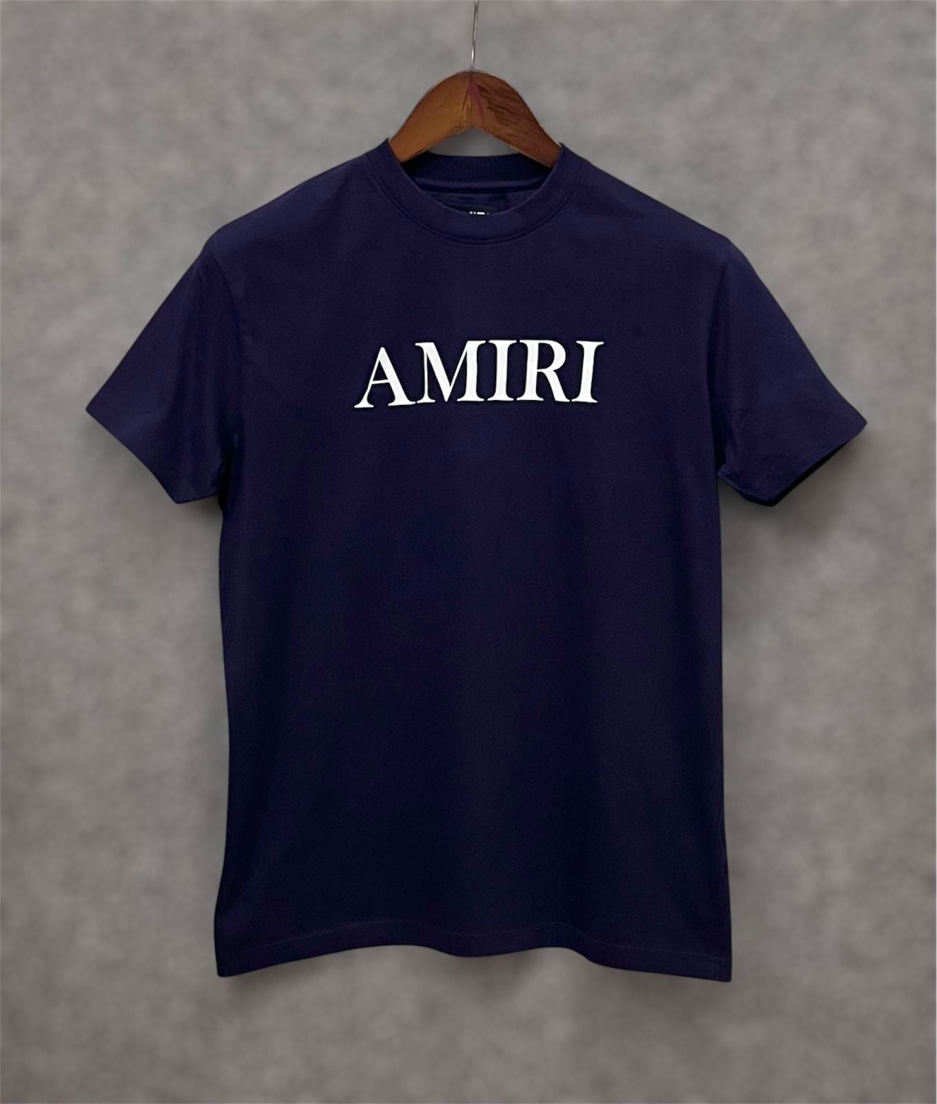 Premium Printed Tshirt AMR Navy