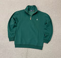 Premium Half Zip Pullover Jacket Green