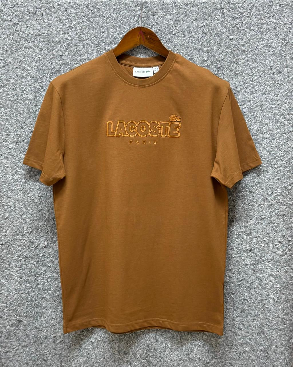 Premium Big Embroidery Tshirt LKSBET Khaki