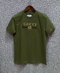 Premium Embroidery Tshirt GCCT Olive | Shirtology Bangladesh