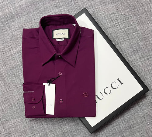 GCS Premium Solid Shirt Maroon | Shirtology Bangladesh