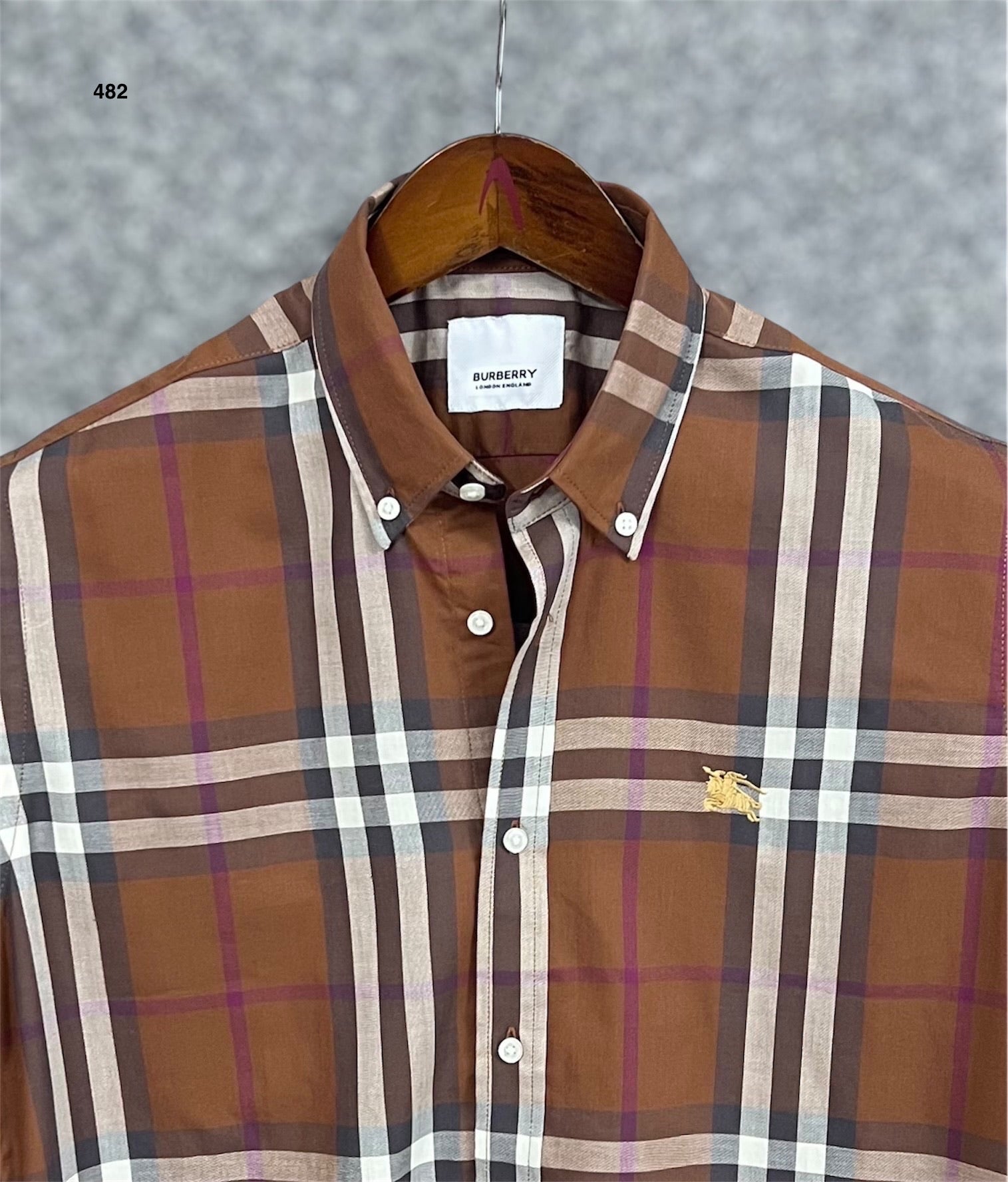 Signature Check Shirt BRC Premium with box 482