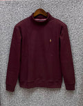 Luxury Winterwear High-GSM Turtleneck Maroon 3