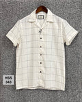 Premium Classic Cuban Collar Stripe Shirt | Cuban Collar Shirt | Shirtology Bangladesh