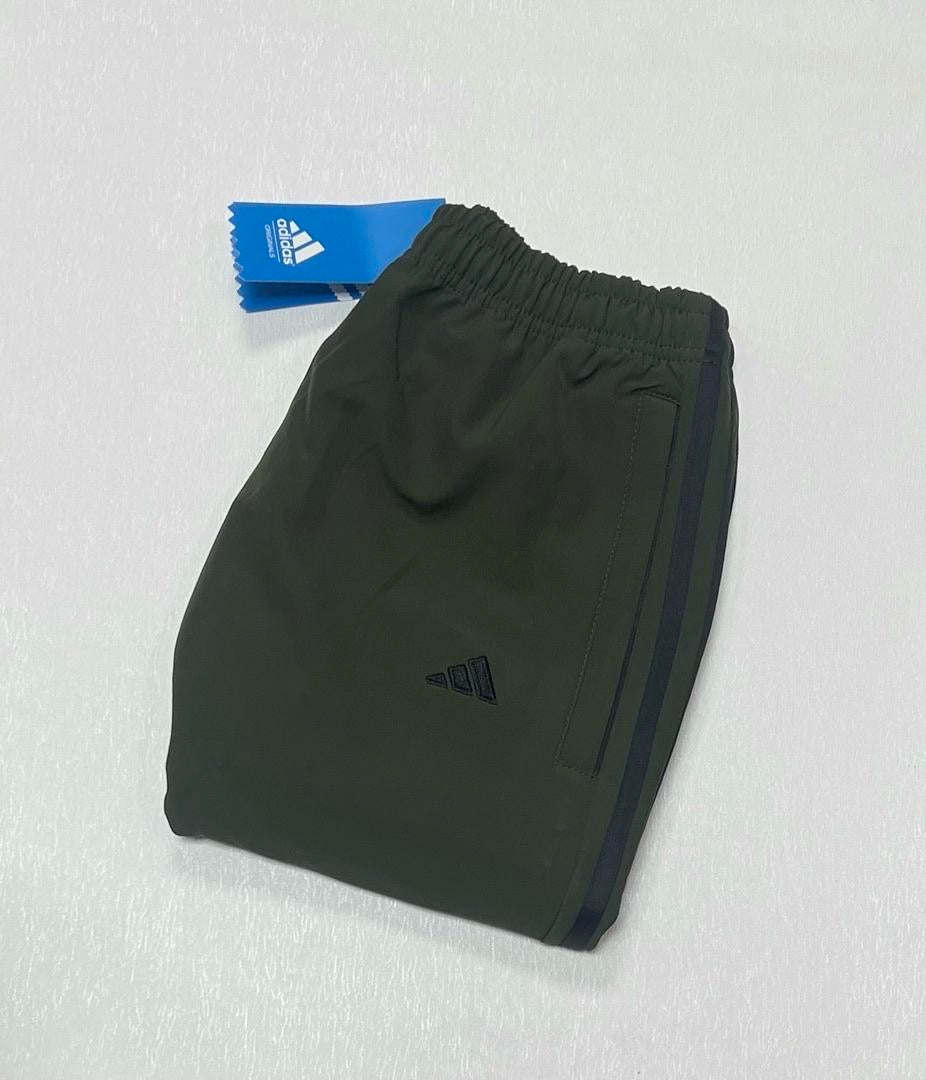 Three Stripe Full Athletic Track Pant olive Black