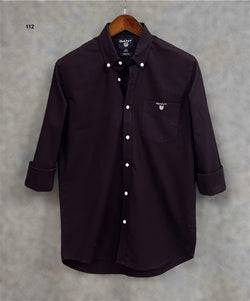 Premium Solid Oxford Cotton Shirt | Solid Shirt | Shirtology Bangladesh
