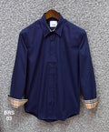 Signature Solid Shirt BRS BT Navy 03 | Shirtology Bangladesh