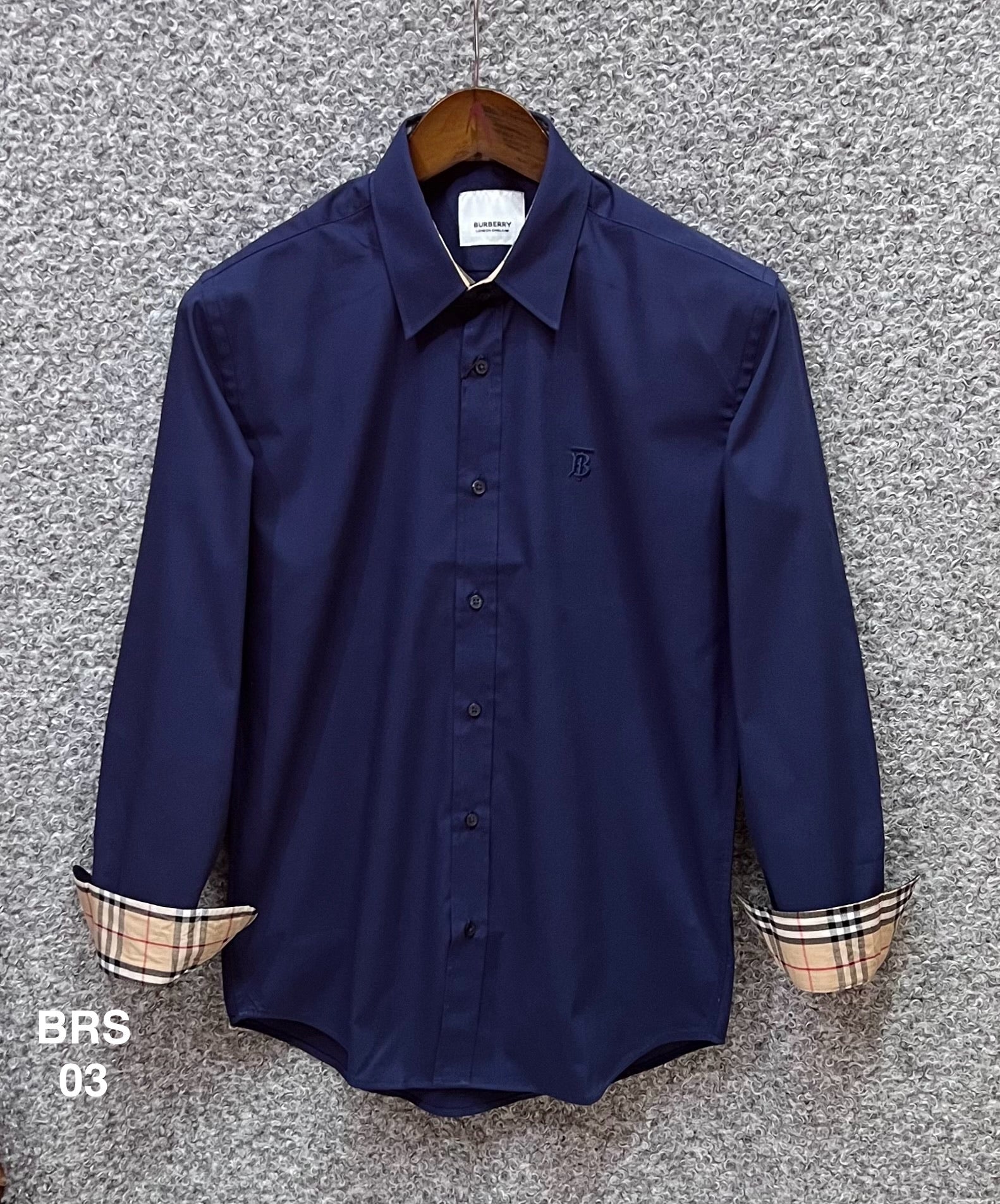 Signature Solid Shirt BRS BT Navy 03 | Shirtology Bangladesh