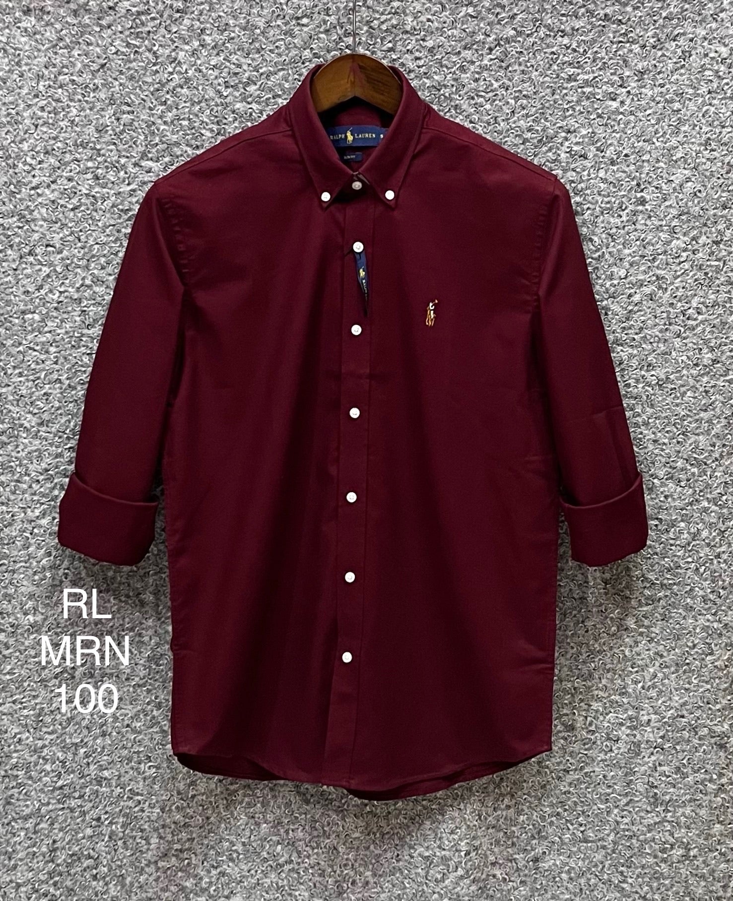 Premium Solid Oxford Cotton Shirt RLS 100