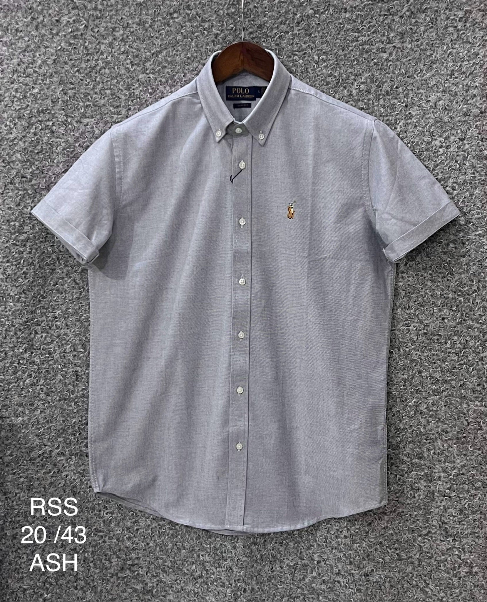 Premium Half Sleeve Solid Shirt RLSS 43