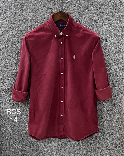 Elite Corduroy Button-Down Shirt Cord 14 | Corduroy Shirt | Shirtology Bangladesh