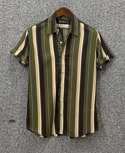 Classic Hawaiian Stripe Shirt | Hawaii Shirt | Shirtology Bangladesh