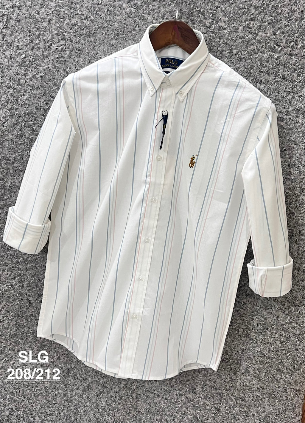 Premium Stripe Full Sleeve Shirt | Stripe Shirt | Shirtology Bangladesh