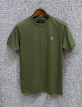 Premium Solid Tshirt RLT Olive | Shirtology Bangladesh