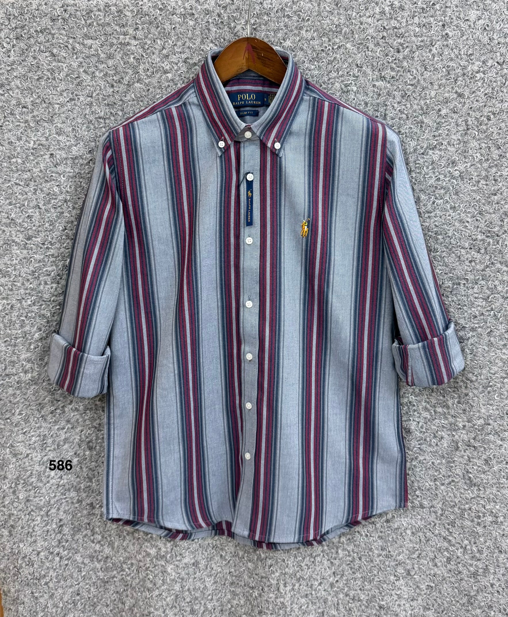 Premium Stripe Full Sleeve Shirt  RLST 586