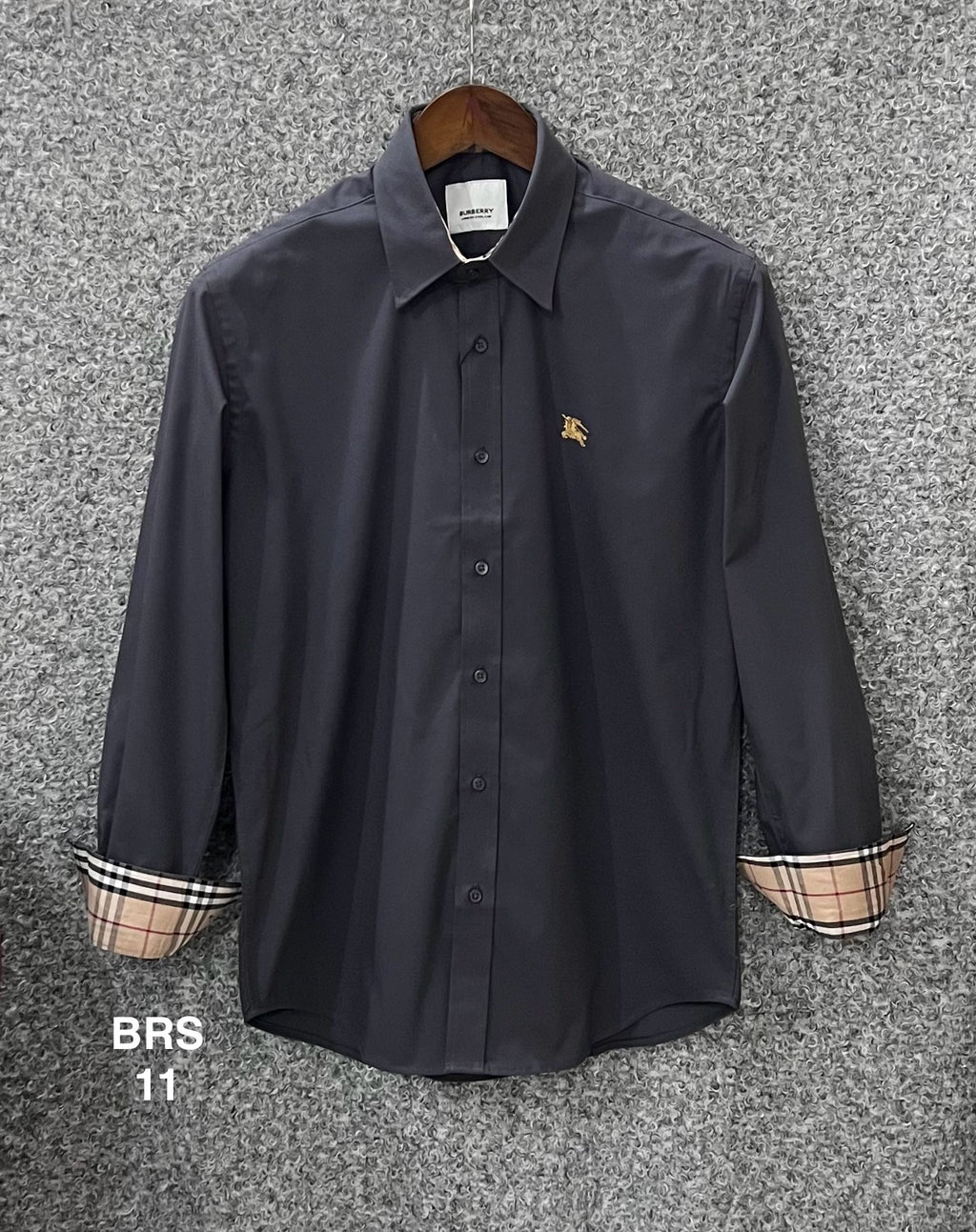 Signature Solid Shirt charcoal | Shirtology Bangladesh