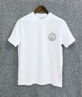 Premium RoundEmbroidery Lacoste Tshirt LKSRET White