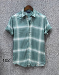 Premium Short Sleeve Check Shirt | Shirtology Bangladesh